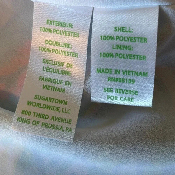 Lilly Pulitzer Lyle Maraca My World Top Size Small - Picture 5 of 6